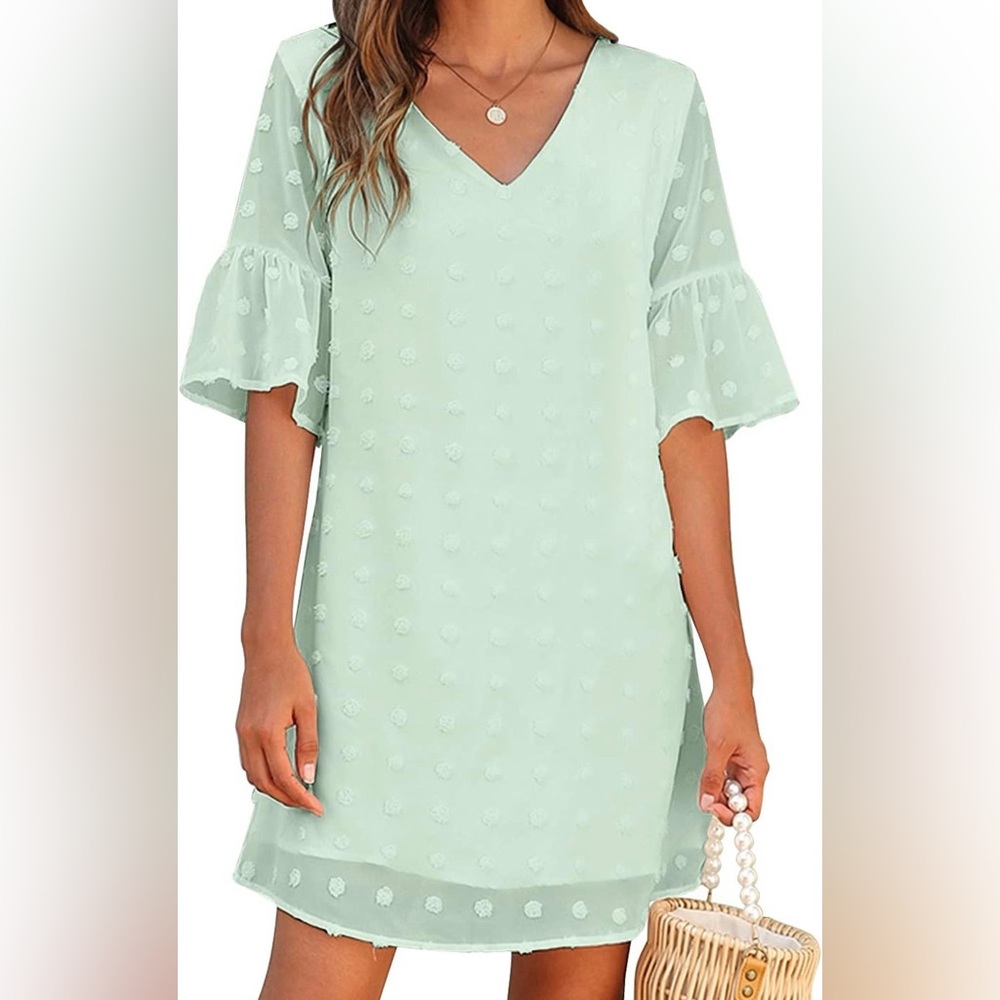 Mini Green Mini Dress XL